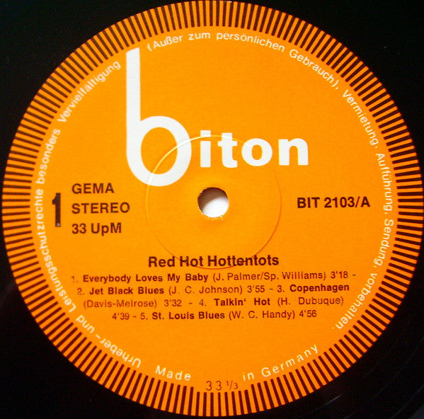 Red Hot Hottentots : Ohren Auf: Hottentots Rein (LP, Album)