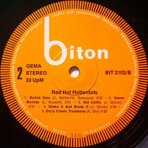 Red Hot Hottentots : Ohren Auf: Hottentots Rein (LP, Album)