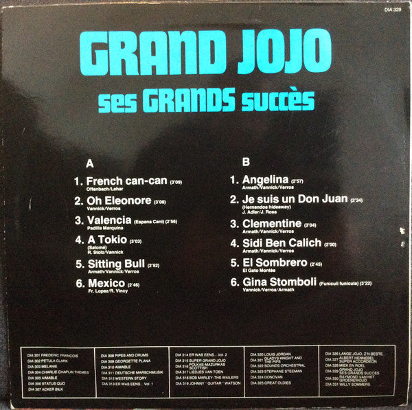 Grand Jojo : Ses Grands Succès (LP, Comp)