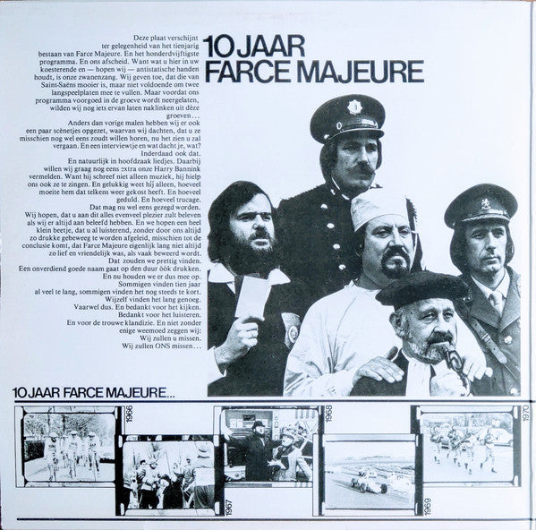 Farce Majeure : 10 Jaar Farce Majeure (Uit Het Leven Gegrepen) (2xLP, Comp)