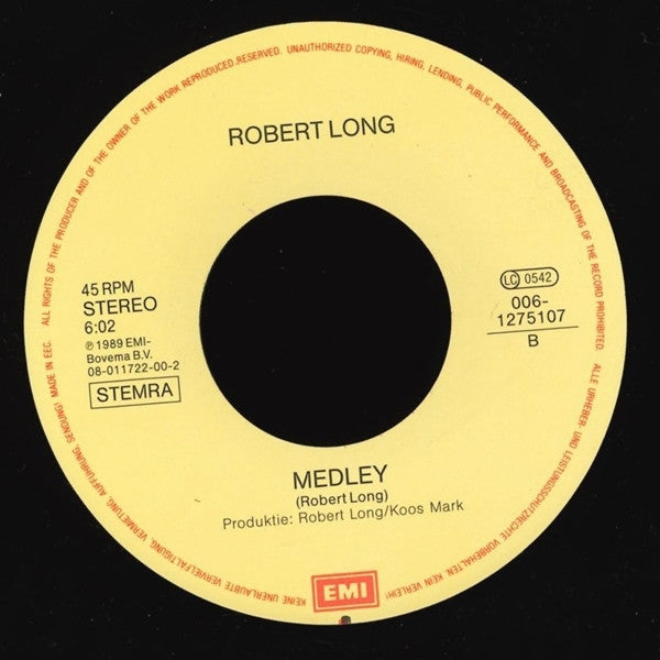 Robert Long : Krullentijd (7", Single)