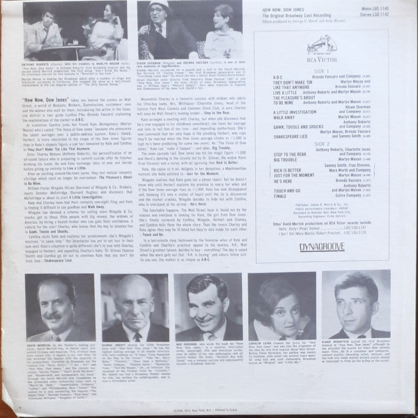 Various : How Now, Dow Jones: The Original Broadway Cast Recording (LP)