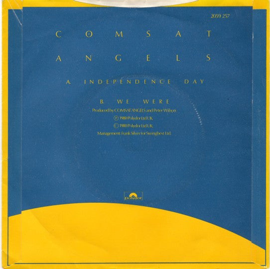 The Comsat Angels : Independence Day (7", Red)