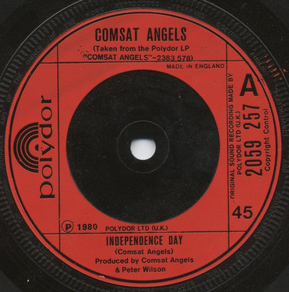 The Comsat Angels : Independence Day (7", Red)