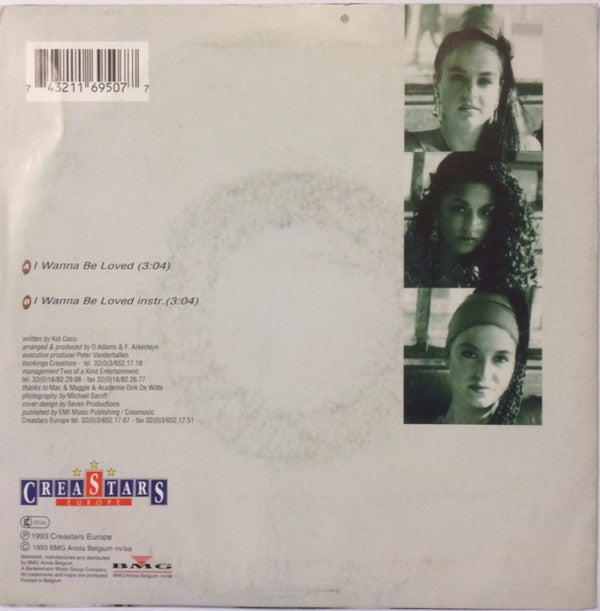 Boyz : I Wanna Be Loved (7")