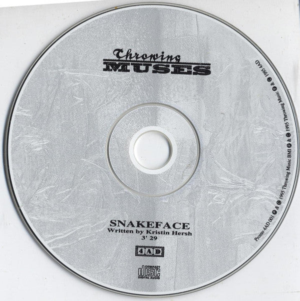Throwing Muses : Snakeface (CD, Promo)