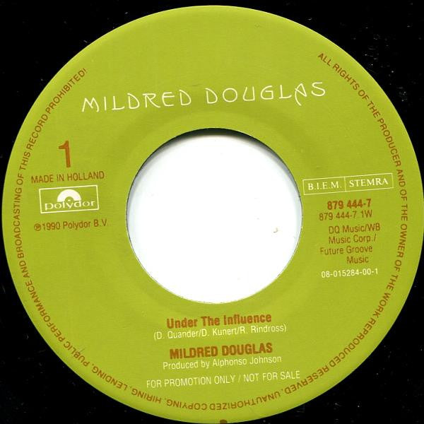Mildred Douglas : Under The Influence (7", Single)