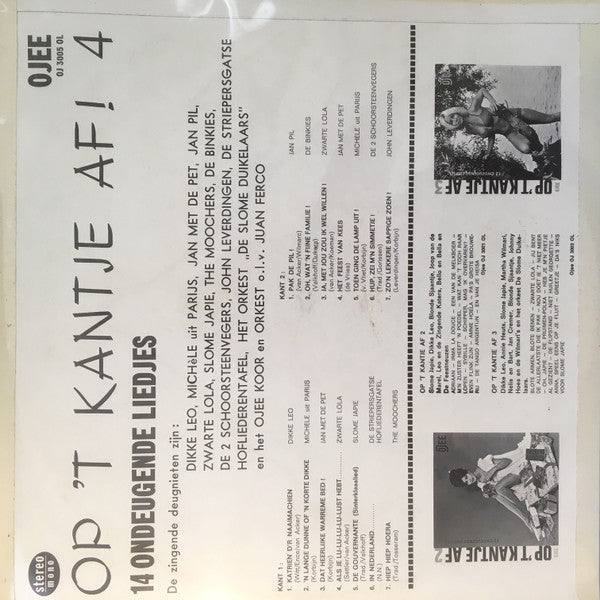 Various : Op 't Kantje Af 4 (LP, Album)