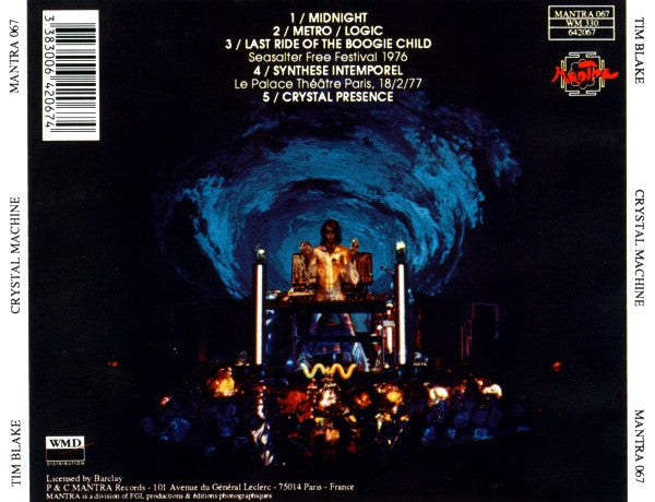 Tim Blake : Crystal Machine (CD, Album, RE)