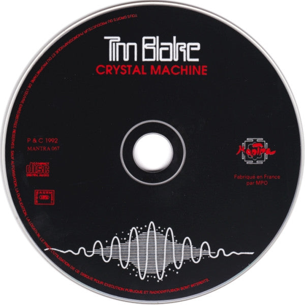 Tim Blake : Crystal Machine (CD, Album, RE)