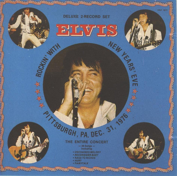 Elvis Presley : Rockin' With Elvis New Years' Eve (2xLP, Album, Unofficial)