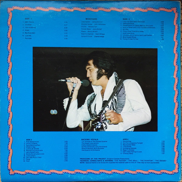 Elvis* : Rockin' With Elvis New Years' Eve (2xLP, Album, Unofficial)