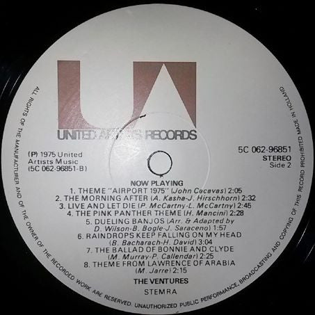 The Ventures : Now Playing (LP, Comp)