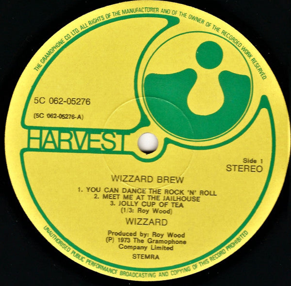 Wizzard (2) : Wizzard Brew (LP, Album)