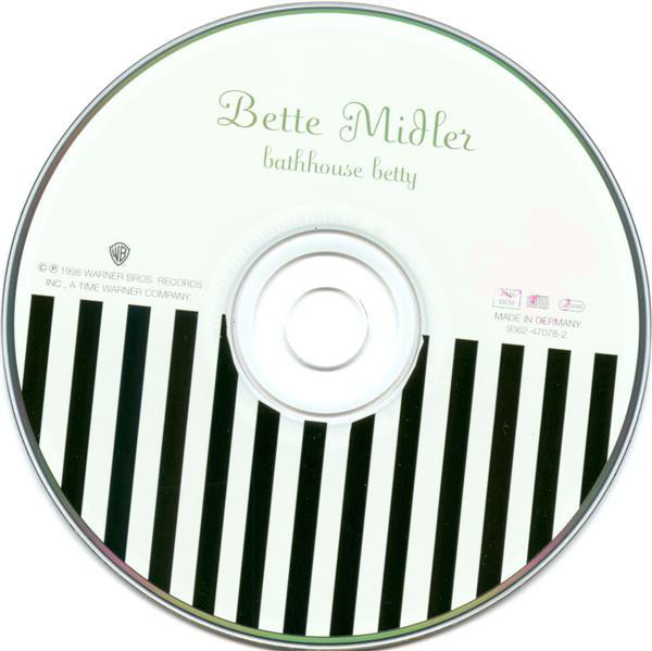 Bette Midler : Bathhouse Betty (CD, Album)