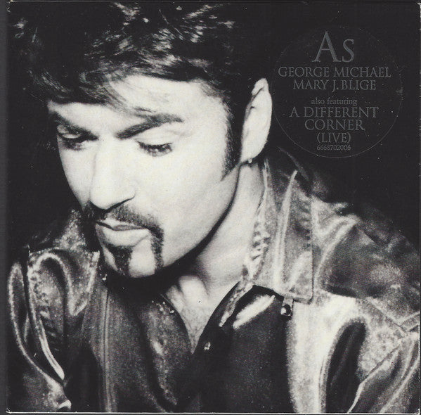 George Michael & Mary J. Blige : As (CD, Single, Car)
