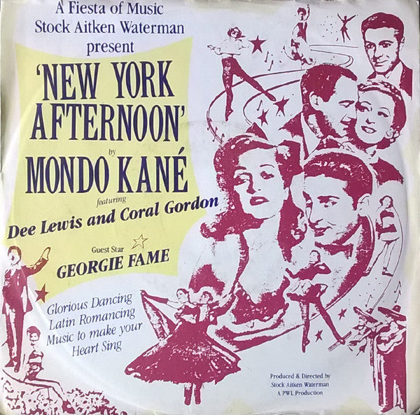 Mondo Kane Featuring Dee Lewis And Coral Gordon Guest Star Georgie Fame : New York Afternoon (7", Single)