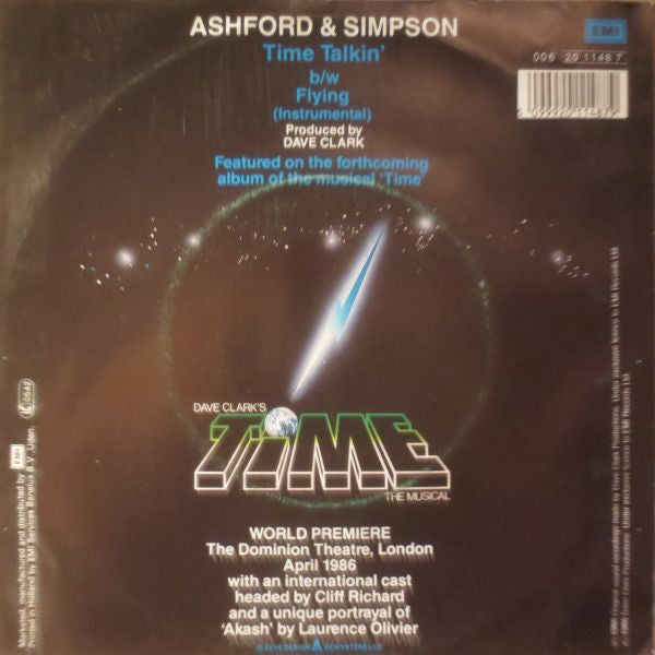 Ashford & Simpson : Time Talkin' (7", Single)