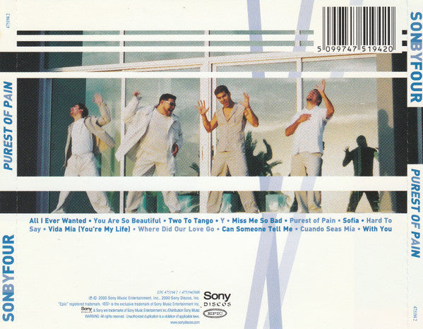 Son By Four : Purest Of Pain (CD, Album)