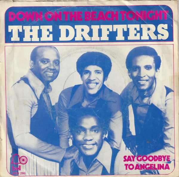The Drifters : Down On The Beach Tonight (7", Single)
