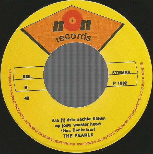 The Pearls (8) : Brabants Meisje (7", Single)
