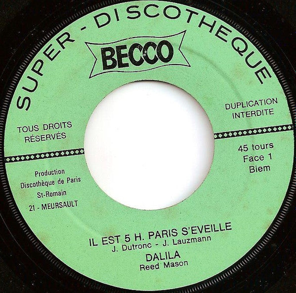Unknown Artist : Variétés Chantées N° 2 (7")