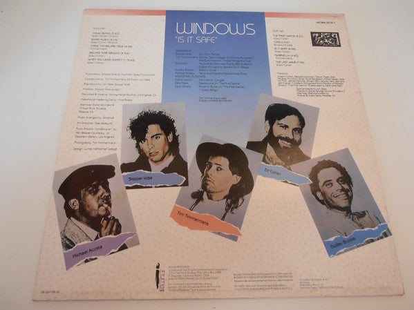 Windows (3) : Is It Safe (LP, Album)