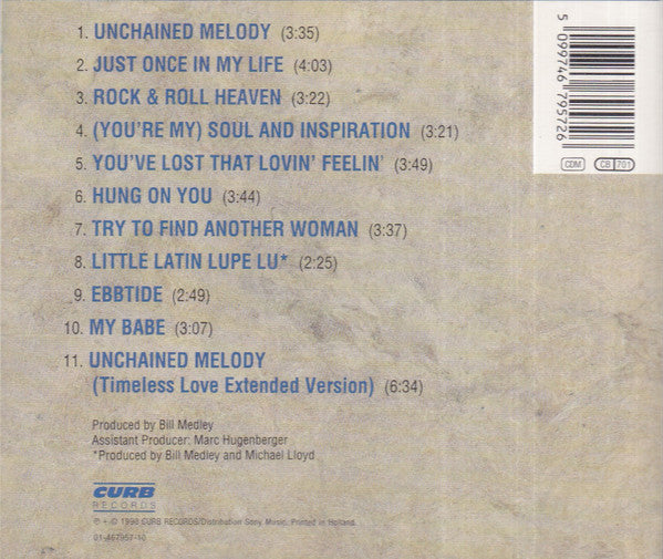 The Righteous Brothers : Reunion (CD, Comp)