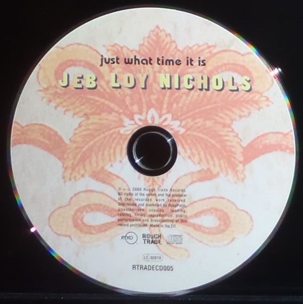 Jeb Loy Nichols : Just What Time It Is (CD, Album, Promo)
