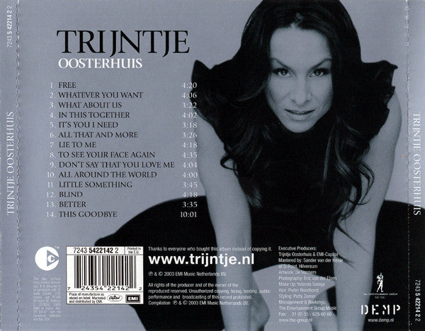 Trijntje Oosterhuis : Trijntje Oosterhuis (CD, Album, Copy Prot., Enh)