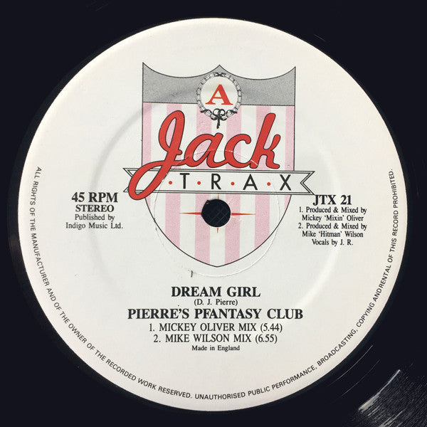 Pierre's Pfantasy Club : Dreamgirl (12")