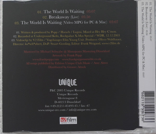 The Frank Popp Ensemble : The World Is Waiting (CD, Single, Enh)