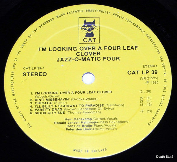 Jazz-O-Matic Four : Looking Over A Four Leaf Clover (LP)