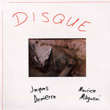 Jacques Demierre / Maurice Magnoni : Disque (LP, Album)