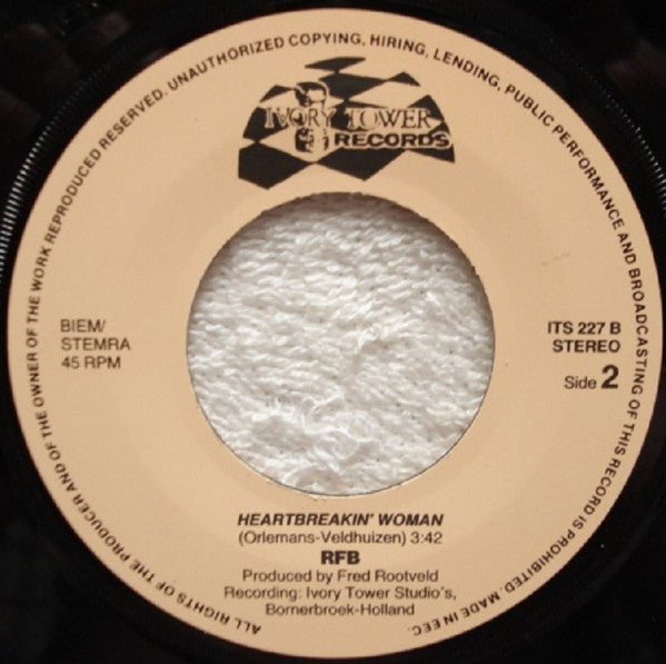 RFB (2) : Hold On The Line  (7", Single)