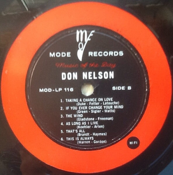 Don Nelson (2) : The Wind (LP, Mono)