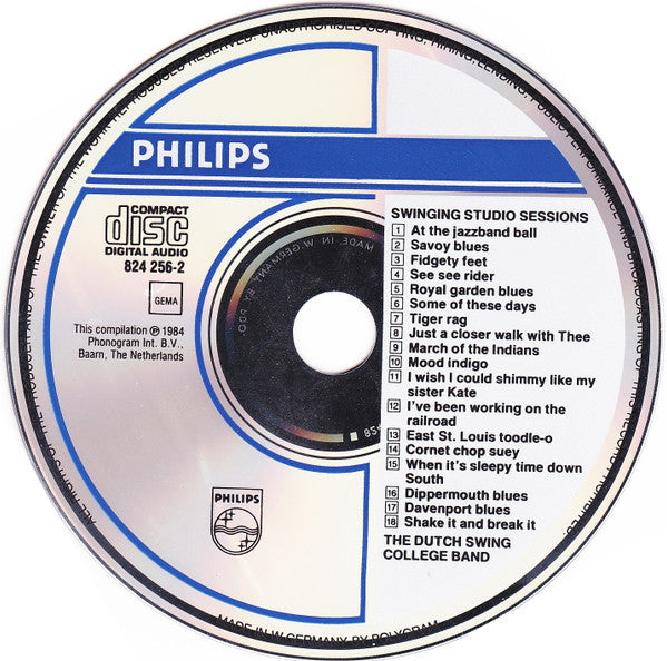 The Dutch Swing College Band : Swinging Studio Sessions (CD, Comp, RE, RM)