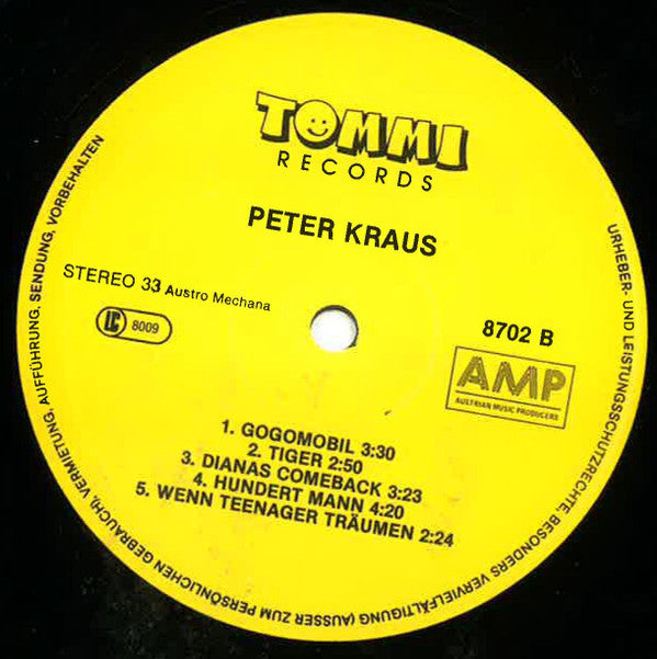 Peter Kraus : 87 (LP, Album)