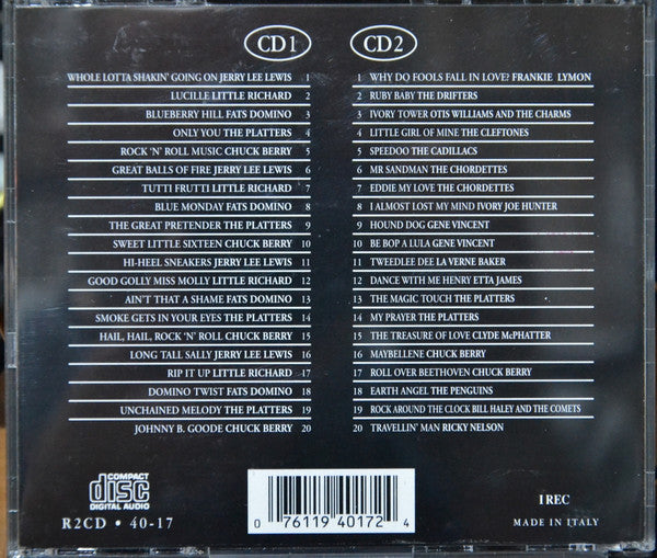Various : Rock 'N' Roll : Gold Collection: 40 Classic Performances (2xCD, Comp, Gol)