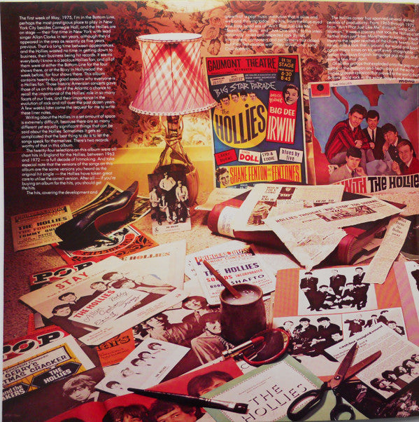 The Hollies : The History Of The Hollies - 24 Genuine Top Thirty Hits (2xLP, Comp, RE, Gat)