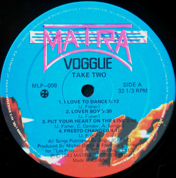 Voggue : Take 2 (LP, Album)