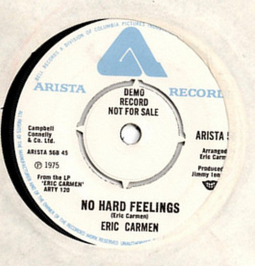 Eric Carmen : Never Gonna Fall In Love Again  (7", Single, Promo)