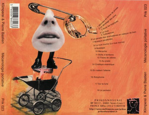Klimperei & Pierre Bastien : Mécanologie Portative (CD, Album)