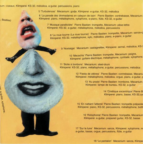 Klimperei & Pierre Bastien : Mécanologie Portative (CD, Album)