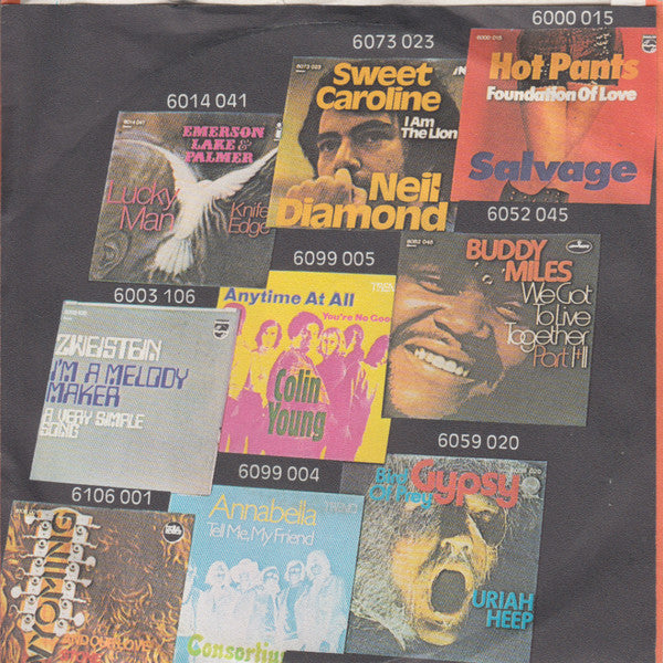 Rock 'N' Roll Allstars : Baby, Can You Feel It / It Keeps Raining (7")