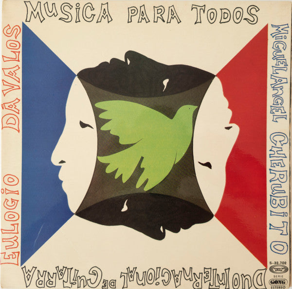 Eulogio Dávalos Y Miguel Angel Cherubito : Música Para Todos (LP, Album, Gat)