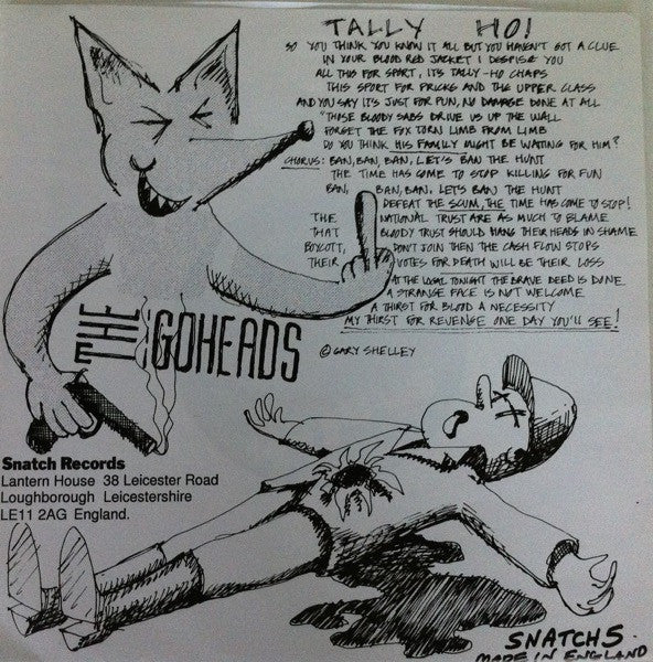 The Goheads : Big Nose (7")