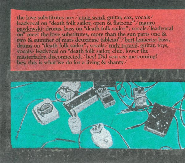 The Love Substitutes : Meet The Love Substitutes While The House Is On Fire (CD, Album)