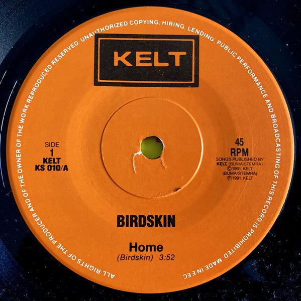 Birdskin : Home / She Builds (7", Single)
