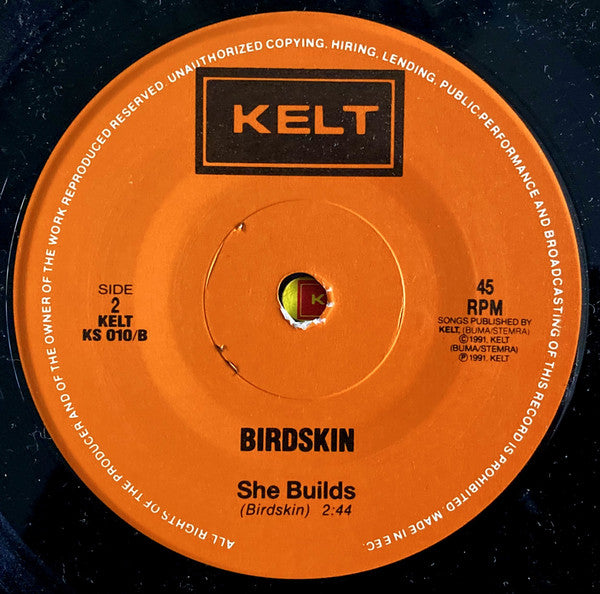 Birdskin : Home / She Builds (7", Single)